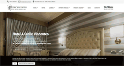 Desktop Screenshot of hotelvisconteo.it