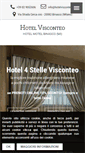 Mobile Screenshot of hotelvisconteo.it